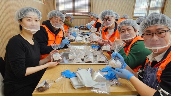 달콤한 온정 가득! 대전시 공무원 나눔 봉사[사진=대전시]