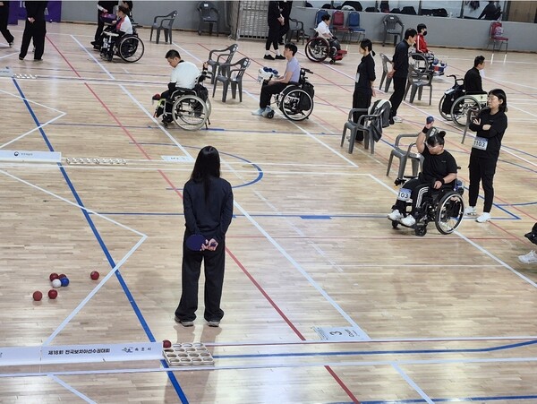 유수 선수 경기모습[사진=체육진흥과]